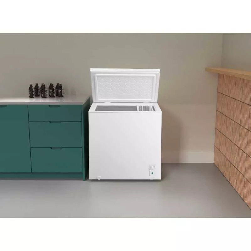 Congelador horizontal Edesa EZH-2011/C 198L – libre instalación, color blanco, diseño compacto y eficiente