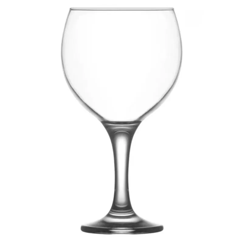 COPA MIS 590 COMBINADO 645cc VB22299 de cristal transparente con diseño elegante y base estable para uso en eventos.