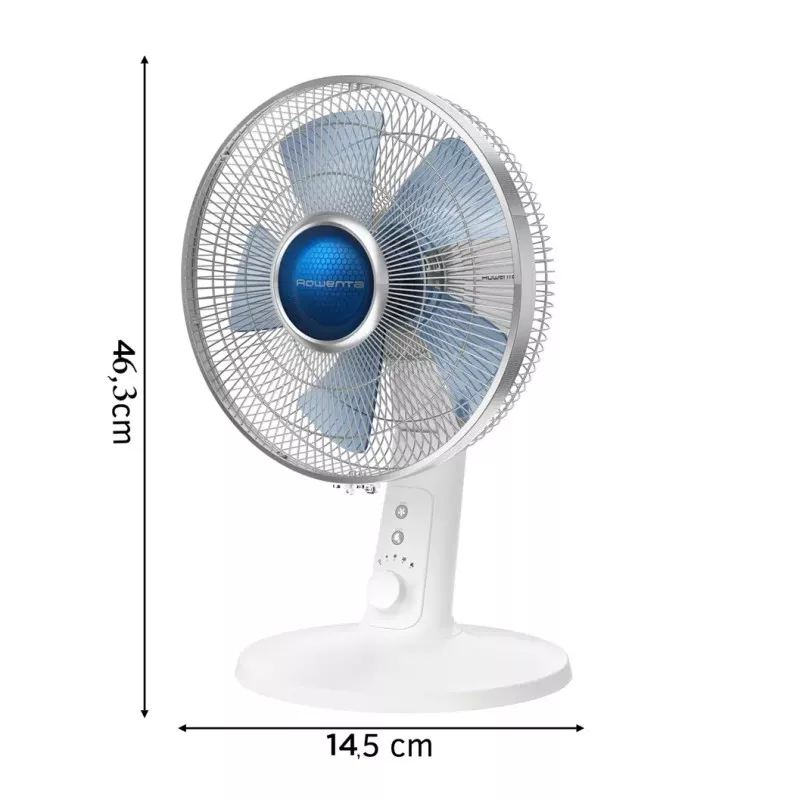 Ventilador sobremesa Rowenta VU2730F0 30cm 40W 4 velocidades