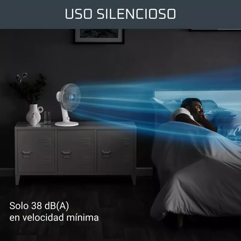 Ventilador sobremesa Rowenta VU2730F0 30cm 40W 4 velocidades