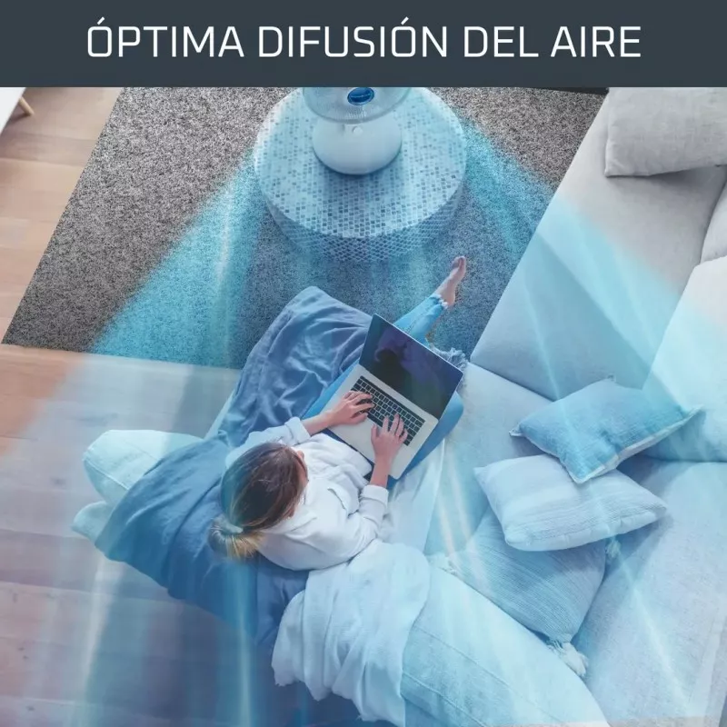 Ventilador sobremesa Rowenta VU2730F0 30cm 40W 4 velocidades
