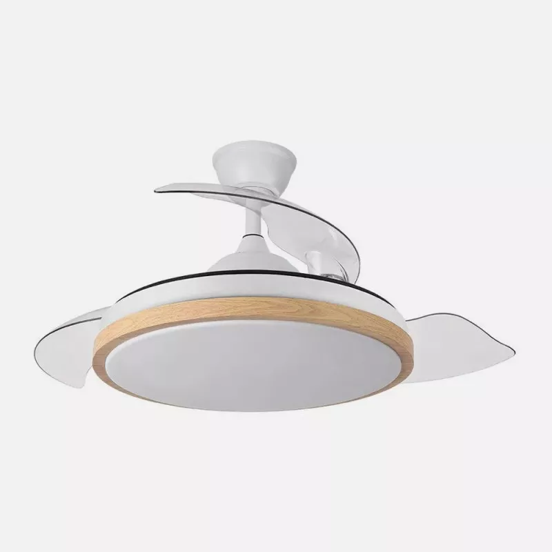 Ventilador techo Fabrilamp Evros 132cm DC LED 24W 6 velocidades