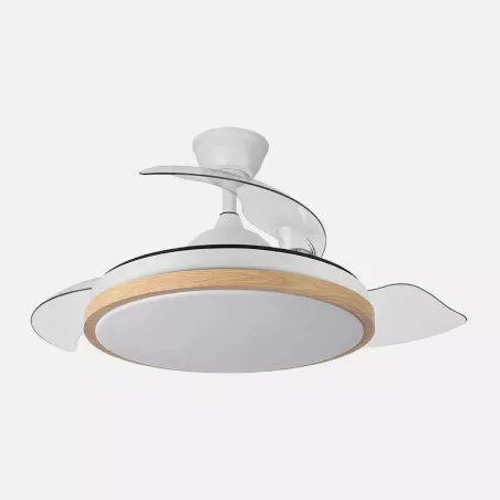 Ventilador techo Fabrilamp Evros 132cm DC LED 24W 6 velocidades