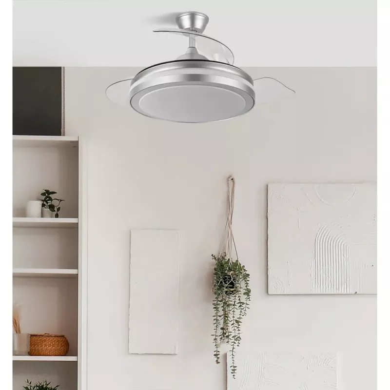 Ventilador techo Fabrilamp Esparta 107cm DC LED 59W 6 velocidades