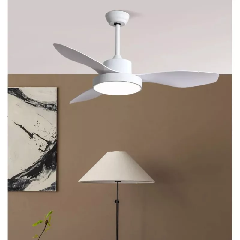 Ventilador techo Fabrilamp Hayate 132cm DC LED 24W 6 velocidades