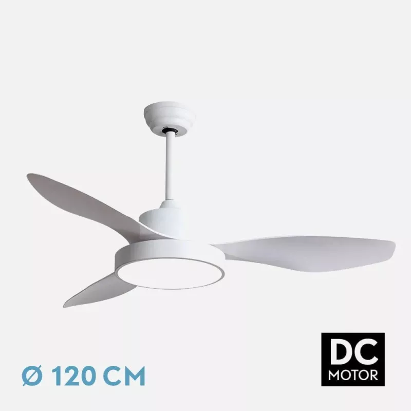 Ventilador techo Fabrilamp Hayate 132cm DC LED 24W 6 velocidades