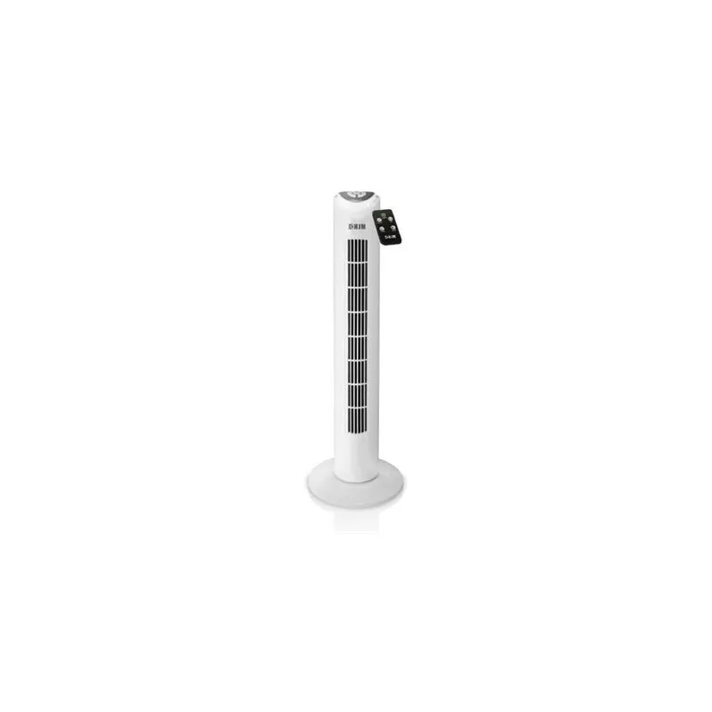 Ventilador torre HJM TF40RC 50W 3 velocidades con mando