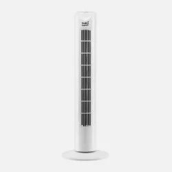 Ventilador torre Fabrilamp Tero 50W 3 velocidades blanco
