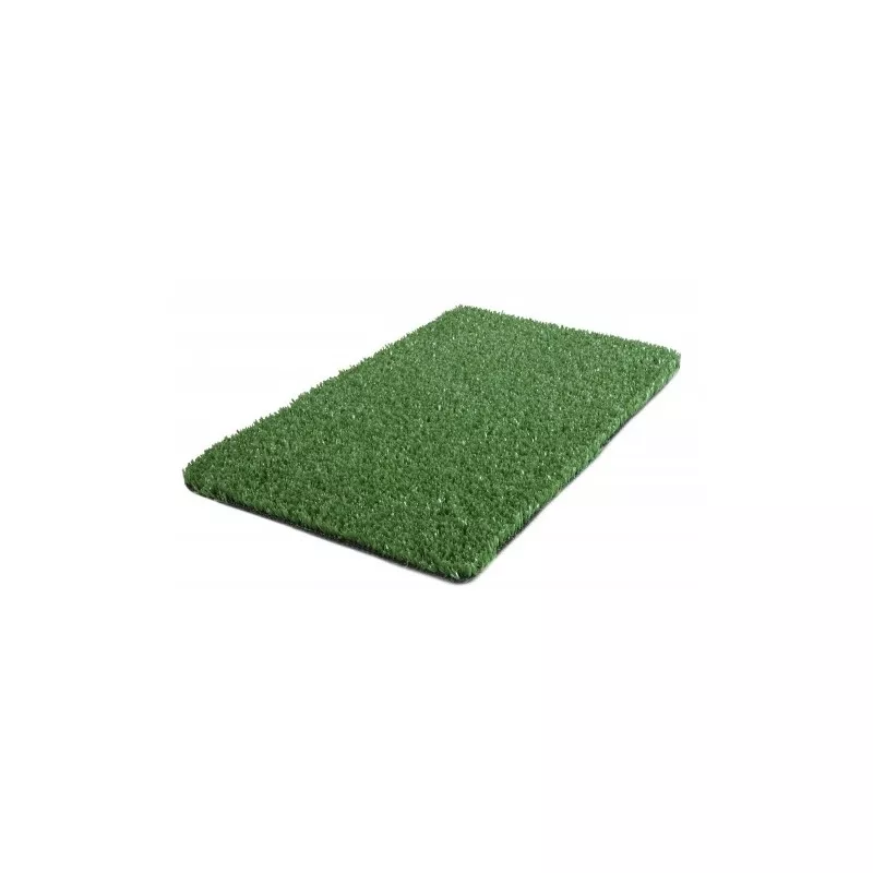 Césped artificial Realturf Essence 7mm (1 m2) de color verde, material sintético, diseño para exteriores, fácil mantenimiento.