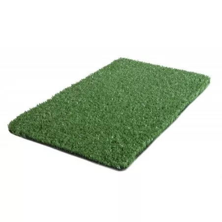 Césped artificial Realturf Essence 7mm (1 m2) de color verde, material sintético, diseño para exteriores, fácil mantenimiento.