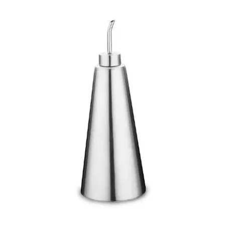 ACEITERA ALZA CONICA 0,75 L 241075 de acero inoxidable con diseño elegante y acabado pulido brillante