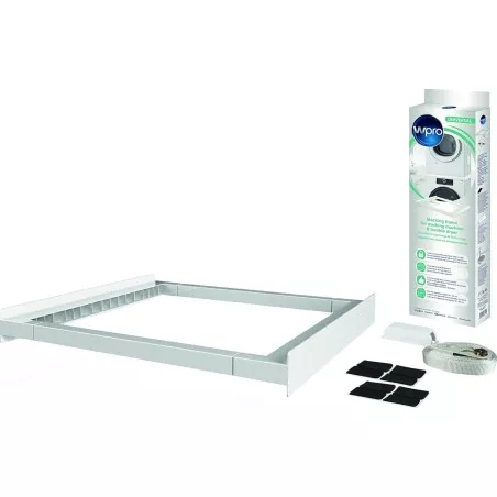 Kit unión universal lavadora/secadora Wpro KCL103 con bandeja extraíble