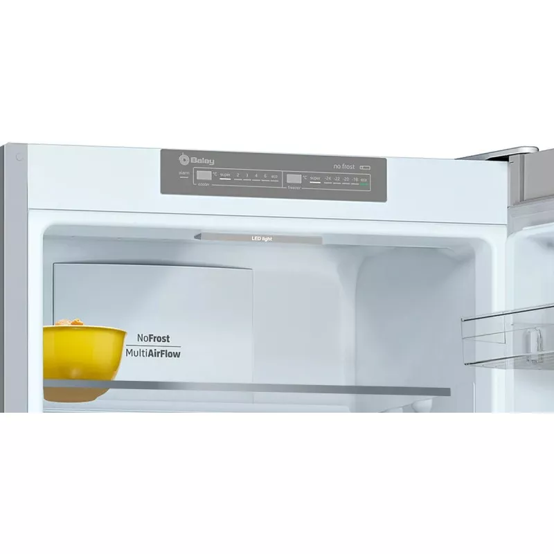Frigorífico combi Balay 3KFE763XI NoFrost 203x60 inox