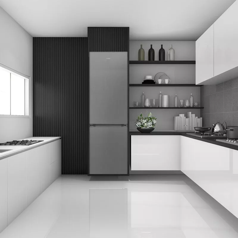 Frigorífico combi Svan SC2601ENFX NoFrost 201x60 inox