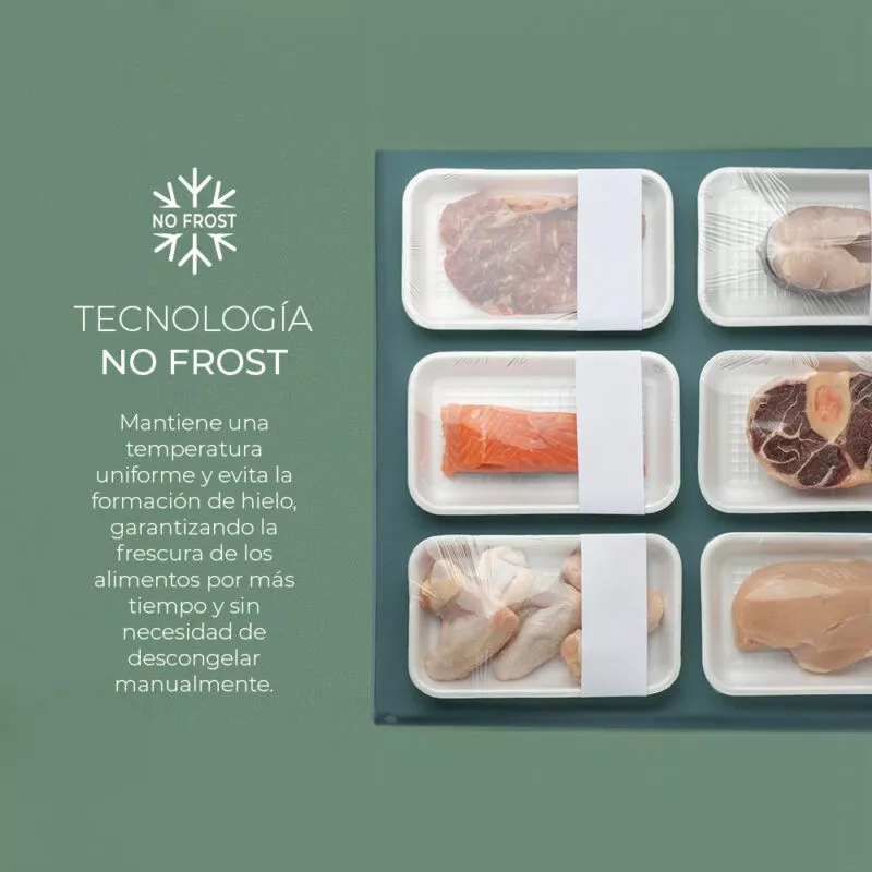 Frigorífico combi Svan SC2601ENFX NoFrost 201x60 inox