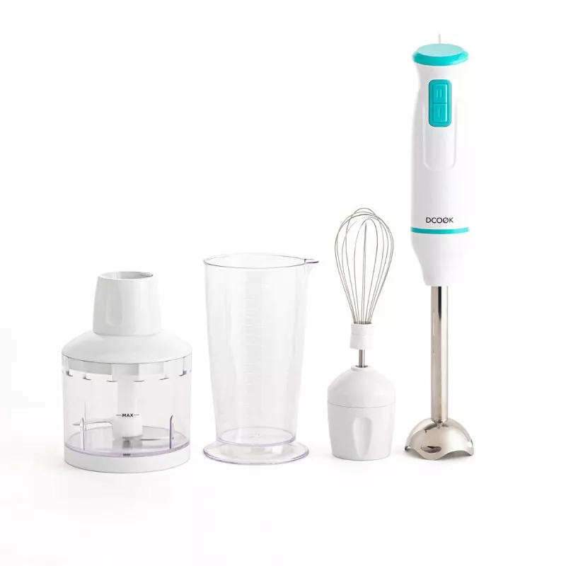 Batidora de mano Dcook Gallery – 600 W, vaso 700 ml, 2 velocidades