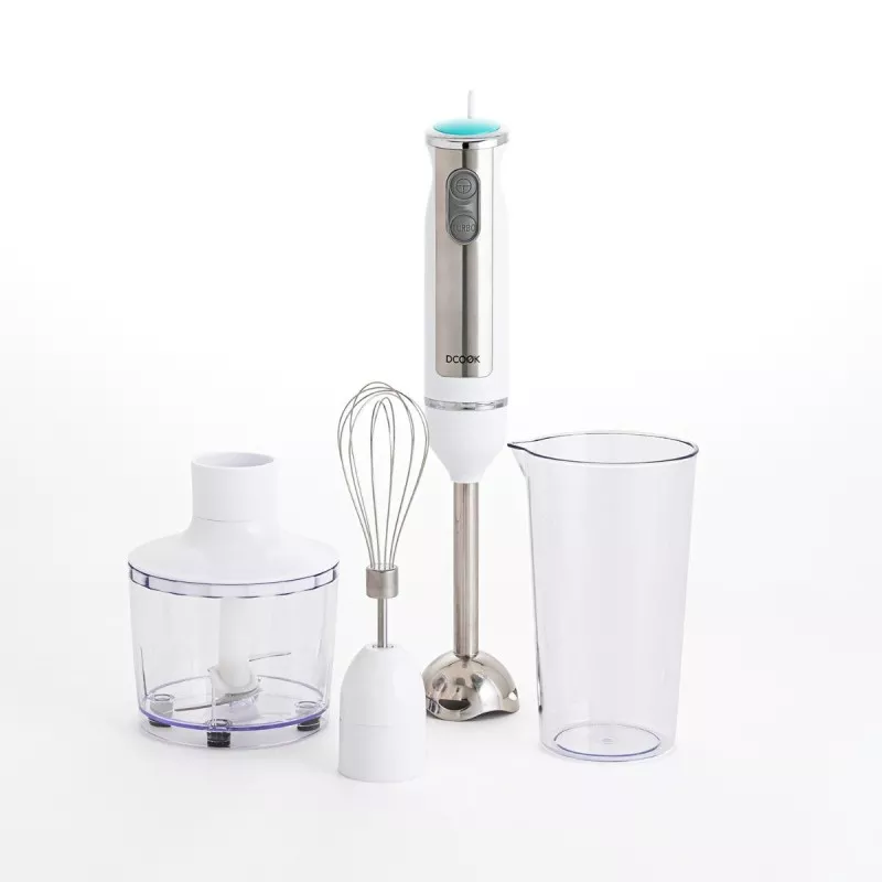 Batidora de mano Dcook Gallery – 600 W, vaso 700 ml, 2 velocidades