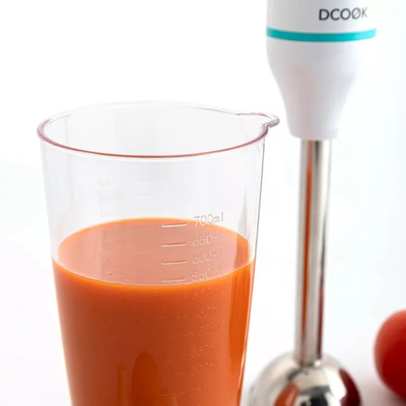 Batidora de mano Dcook Gallery – 600 W, vaso 700 ml, 2 velocidades