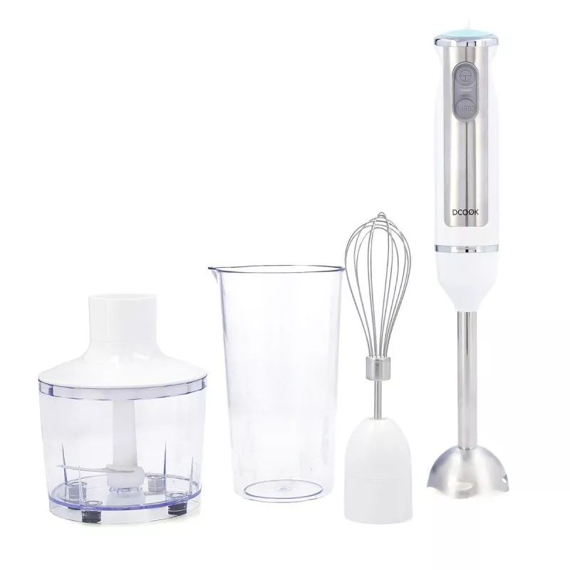 Batidora de mano Dcook Gallery – 600 W, vaso 700 ml, 2 velocidades