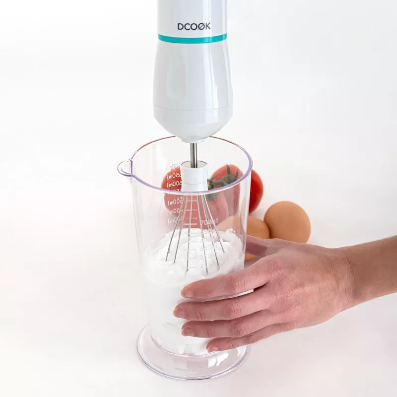 Batidora de mano Dcook Gallery – 600 W, vaso 700 ml, 2 velocidades