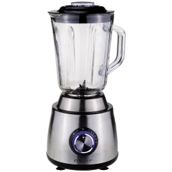 Batidora de vaso Nevir NVR-8415BVM – 600 W, jarra cristal 1,5 L, 5 velocidades