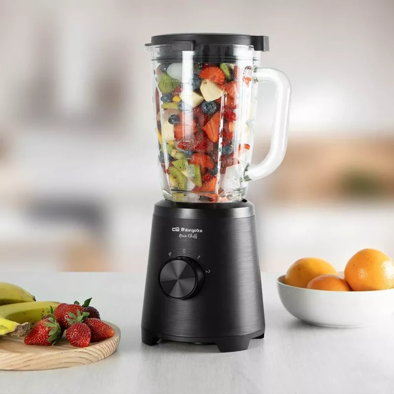 Batidora de vaso Orbegozo BV15300 1,5L 1500W inox
