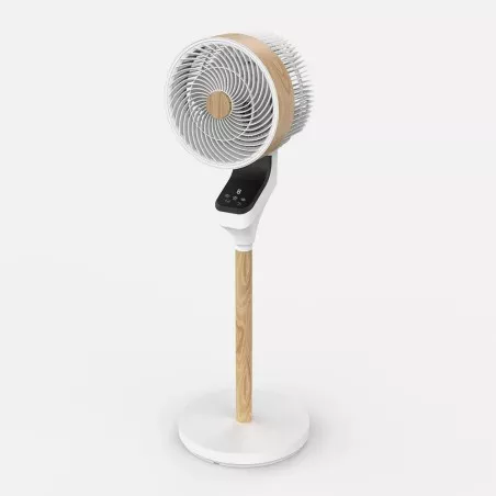 Ventilador de pie Fabrilamp Bizancio 50W 3V blanco/haya