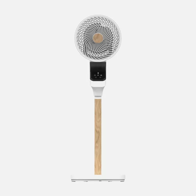 Ventilador de pie Fabrilamp Bizancio 50W 3V blanco/haya