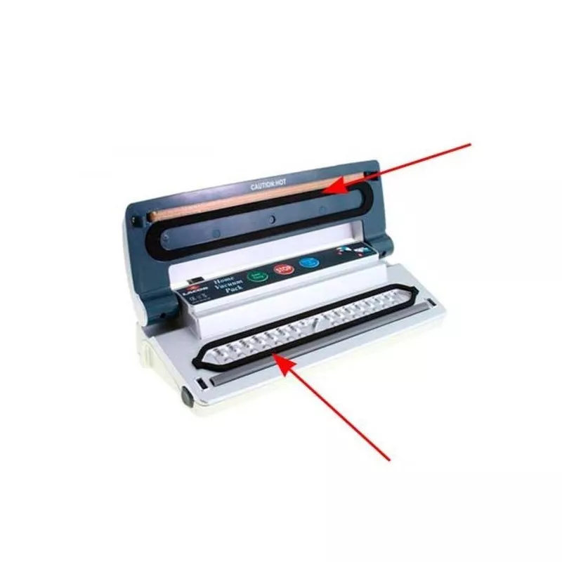 Almohadilla superior vacío Lacor R69050C sellado hermético en color negro, diseño compacto y fácil de usar.