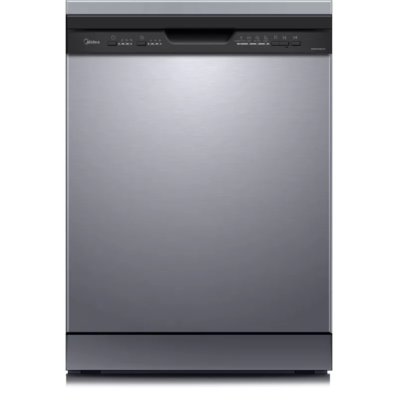 Lavavajillas Midea MFD60S090X-ES 12 cubiertos – 60 cm acabado en acero inoxidable con panel frontal elegante y funciones automat