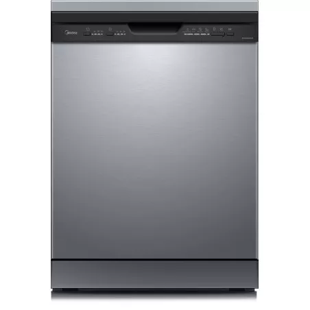 Lavavajillas Midea MFD60S090X-ES 12 cubiertos – 60 cm acabado en acero inoxidable con panel frontal elegante y funciones automat