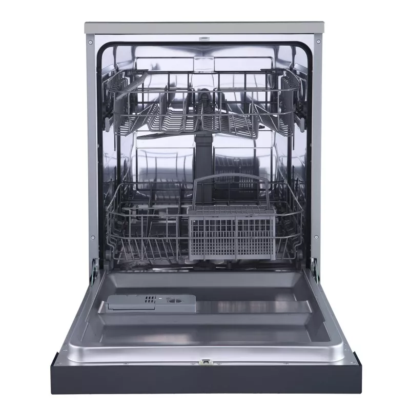 Lavavajillas Midea MFD60S090X-ES 12 cubiertos, 60 cm, acabado inoxidable, con cesta superior ajustable y tecnología de bajo cons