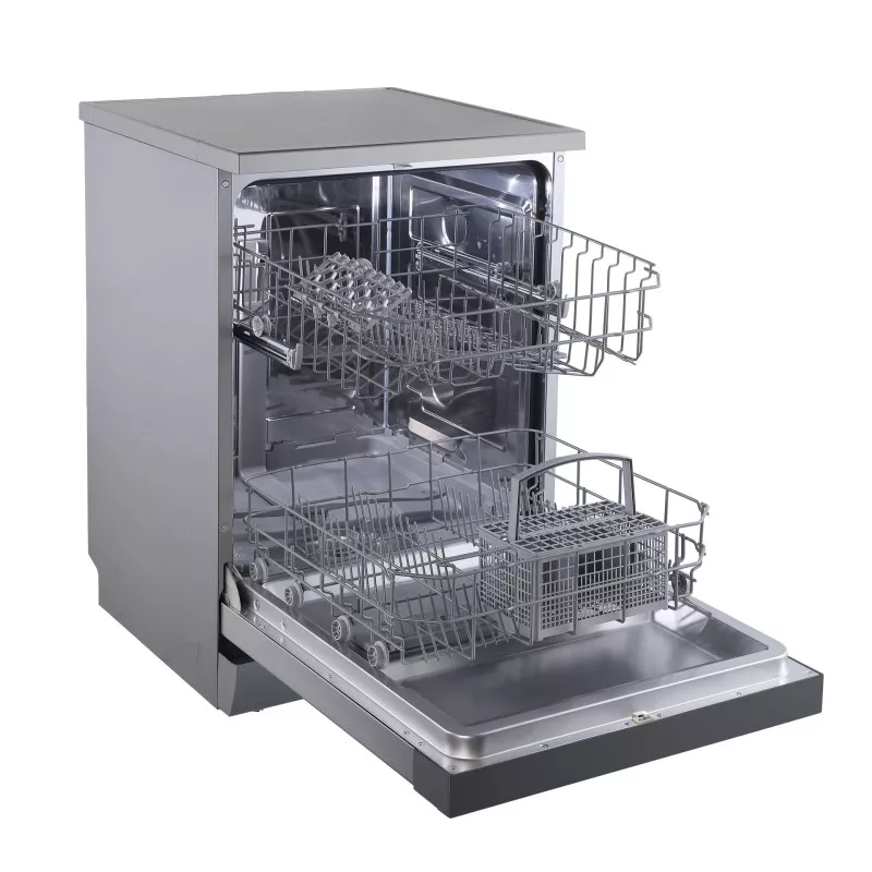 Lavavajillas Midea MFD60S090X-ES 12 cubiertos 60 cm de acero inoxidable con dos cestas y diseño compacto