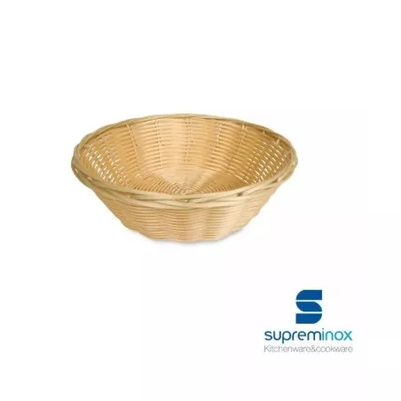 CESTA RATTAN 18*6 9010 SUPREMINOX