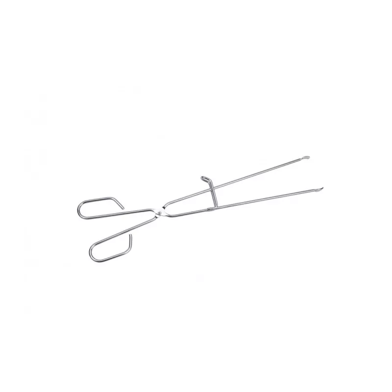 PINZA SAUVIC BARBACOA INOX 45 C/GUIA 4476 de acero inoxidable con diseño ergonómico y acabado pulido para un agarre seguro