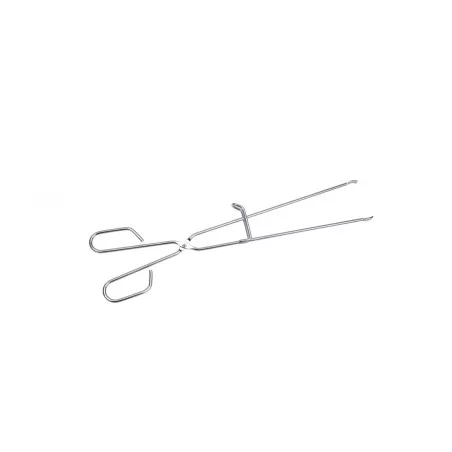 PINZA SAUVIC BARBACOA INOX 45 C/GUIA 4476 de acero inoxidable con diseño ergonómico y acabado pulido para un agarre seguro