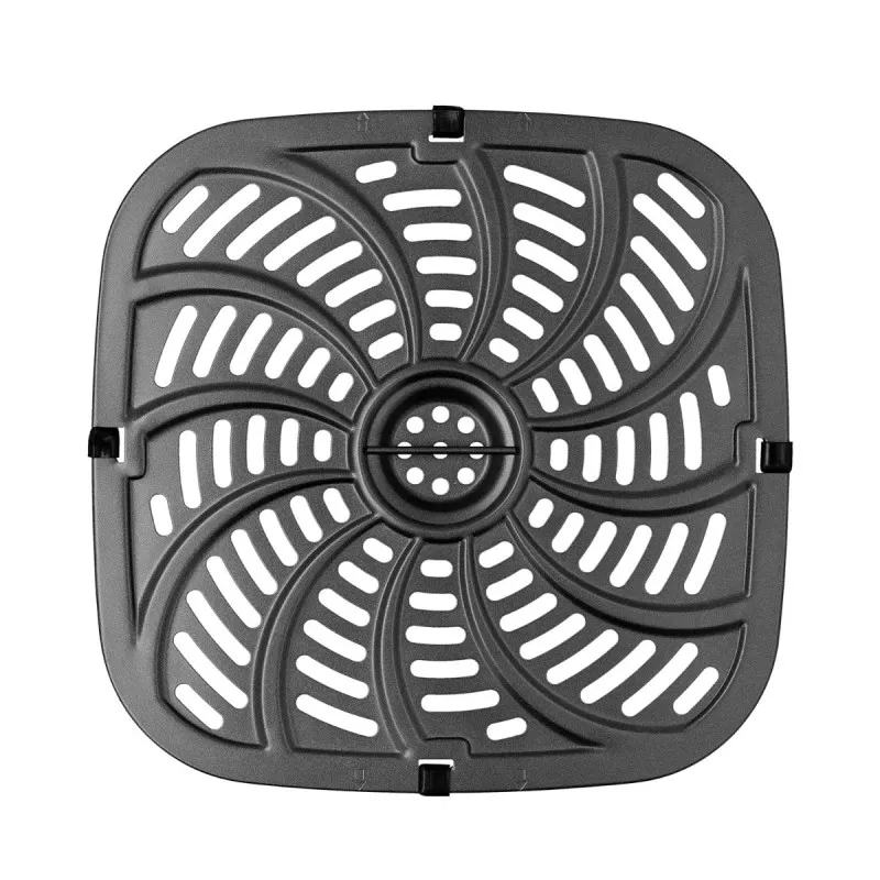 Freidora de aire DCook 5427050 8L 1700W digital con cesta de cocción antiadherente y diseño ventilado en color negro