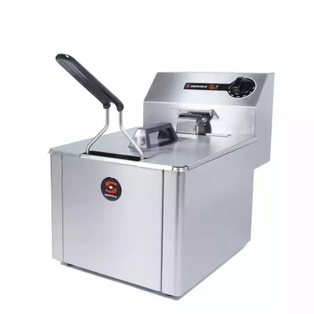 Freidora eléctrica profesional Sammic PF-6 5L 3000W de acero inoxidable con diseño compacto y fácil manejo