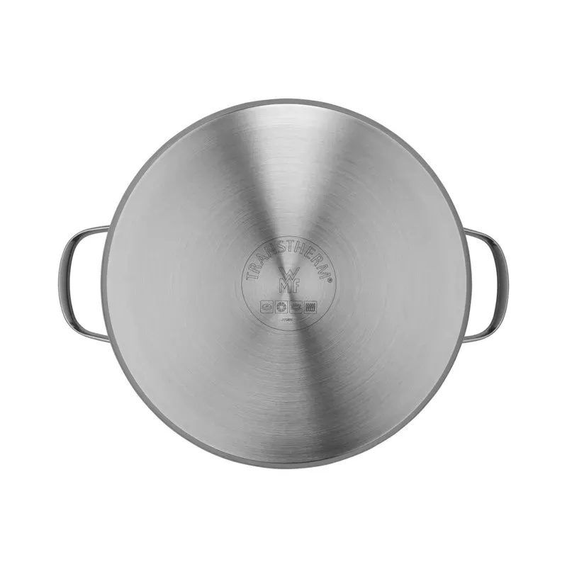Olla alta WMF Provence Plus 24 cm acero inoxidable inducción con acabado pulido y asas ergonómicas para un fácil manejo