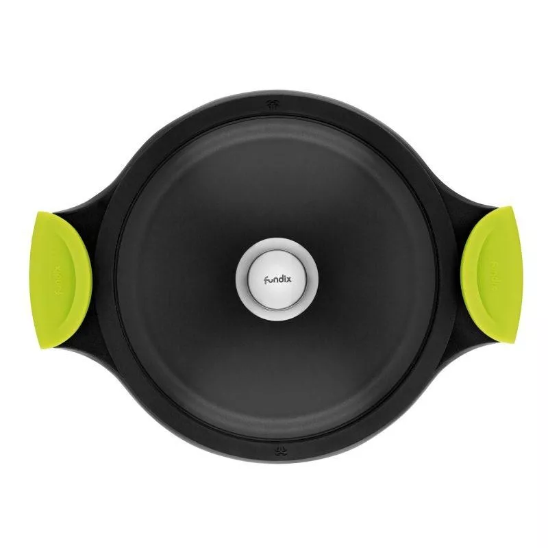 Olla Fundix F3IO20 20 cm de aluminio inducción negro con acabado antiadherente y capacidad de 2,5L