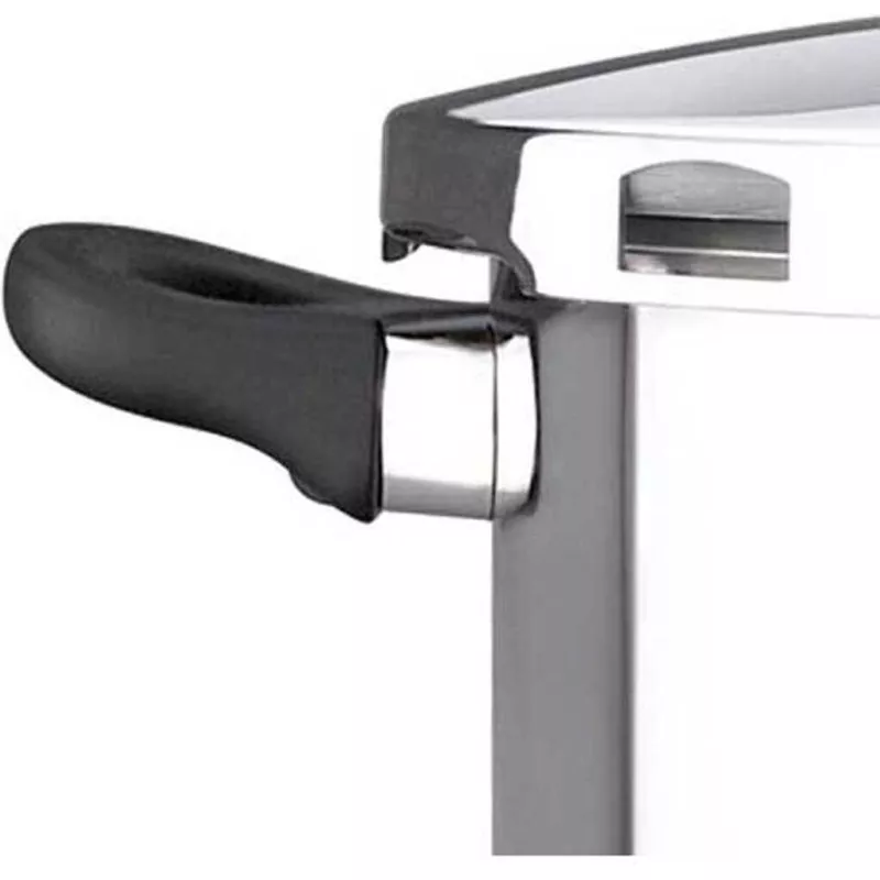 Olla a presión Magefesa Practika Plus 7,5L inducción de acero inoxidable con tapa de seguridad y mango ergonómico