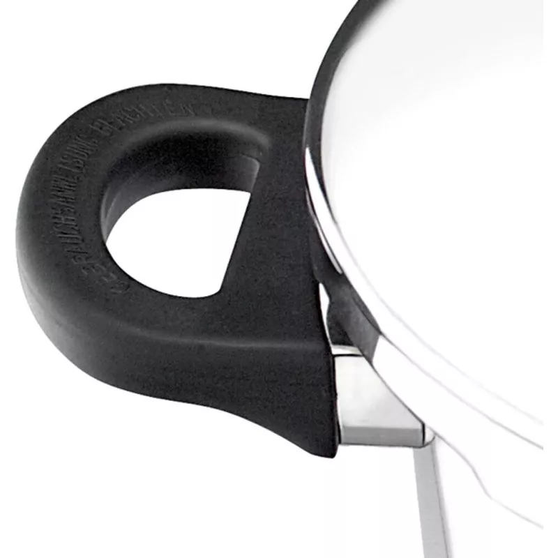 Olla a presión Magefesa Practika Plus 7,5L inducción con mango ergonómico y acabado en acero inoxidable brillante