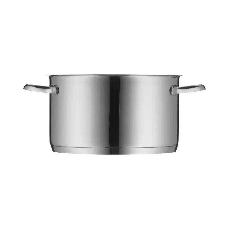 Olla baja WMF Provence Plus 24 cm de acero inoxidable pulido con asas ergonómicas y apta para inducción