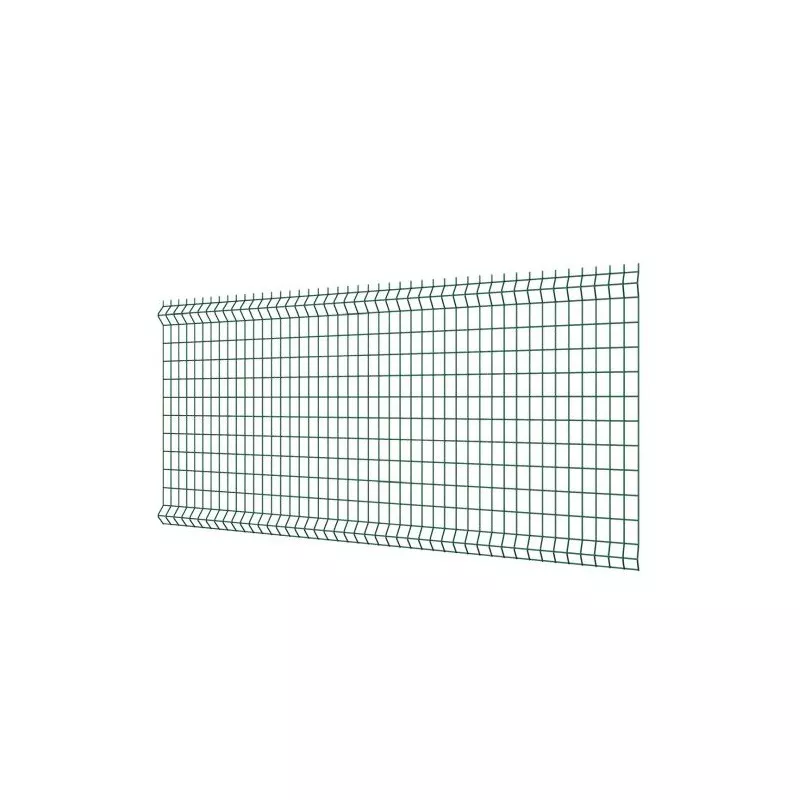 Malla BricoHércules Moreda verde 2500x1500 mm de alambre de 4 mm, robusta y ideal para cercar jardines.