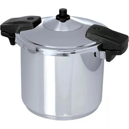 Olla rápida Jata OSR8 8L en acero inoxidable con acabado brillante y sistema de inducción para una cocción rápida eficiente