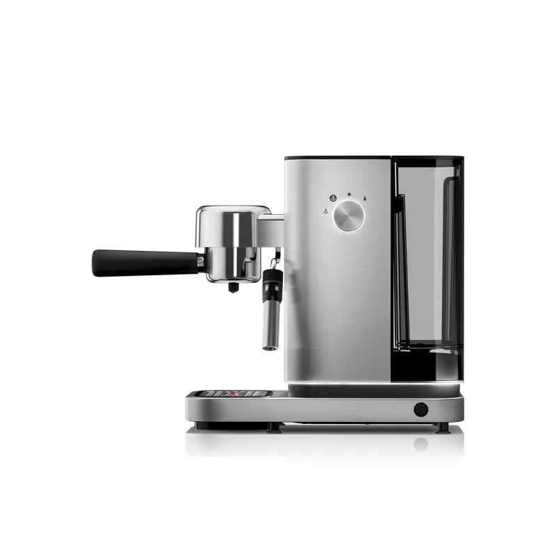 Cafetera espresso WMF Lumero 15 bar 1350W 1,4L negra con acabado elegante y diseño moderno, compacto y funcional.