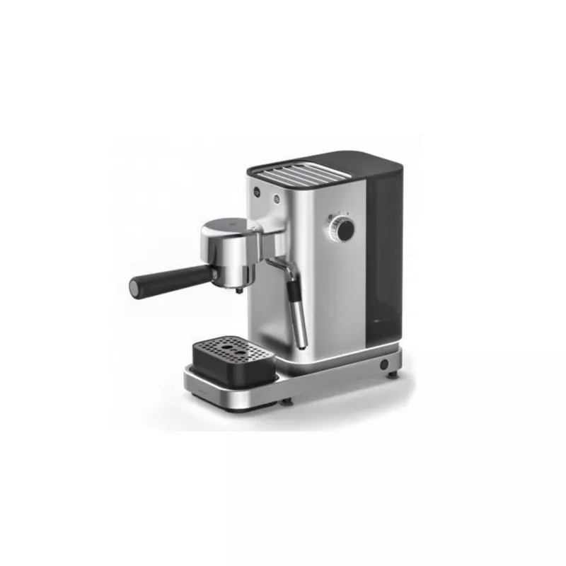 Cafetera espresso WMF Lumero 15 bar 1350W inox con diseño moderno y acabado en acero inoxidable brillante