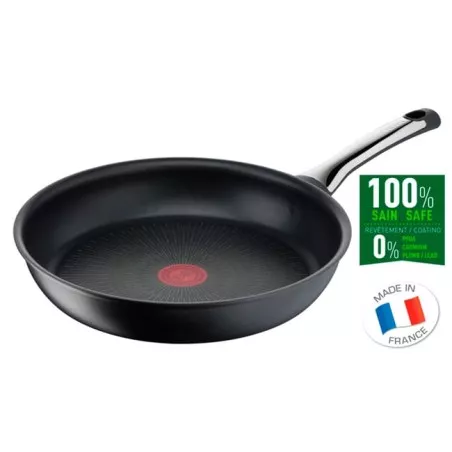 Sartén Tefal Excellence 26 cm aluminio inducción antiadherente color negro con diseño ergonómico y durable.