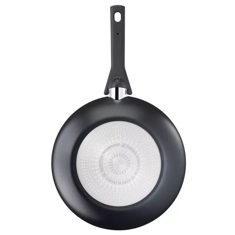Wok Tefal Excellence 28 cm antiadherente inducción color negro con diseño ergonómico y acabado resistente