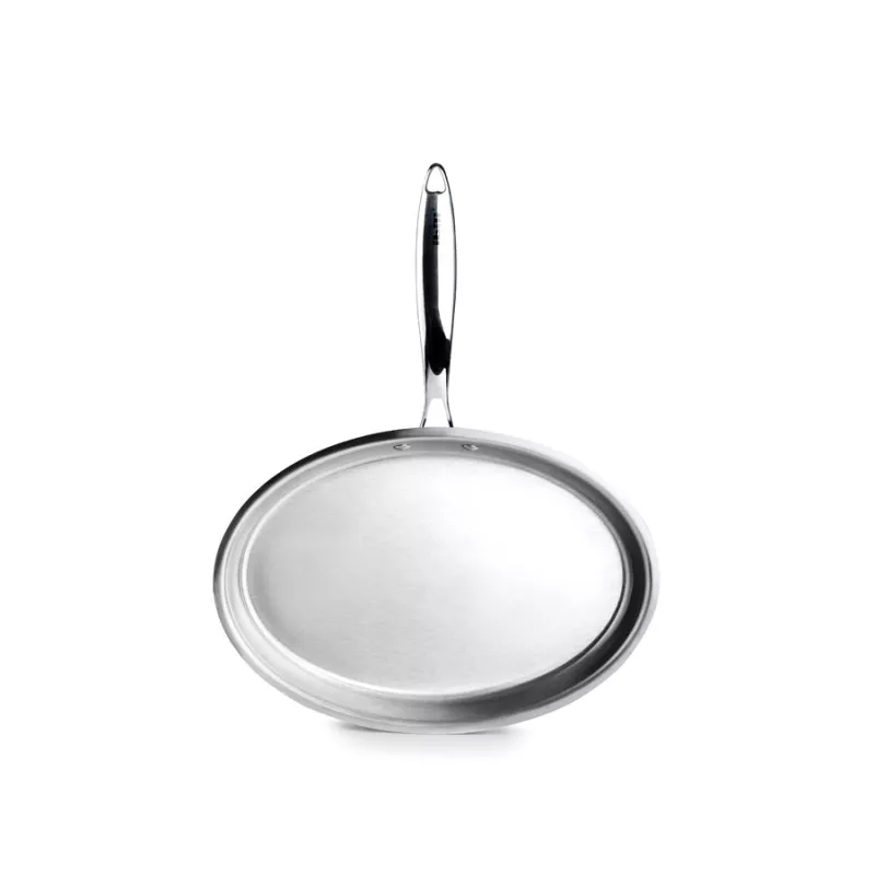Sartén pescado Ibili Triply Natural 30 cm acero inducción con superficie pulida y diseño ergonómico para un manejo cómodo